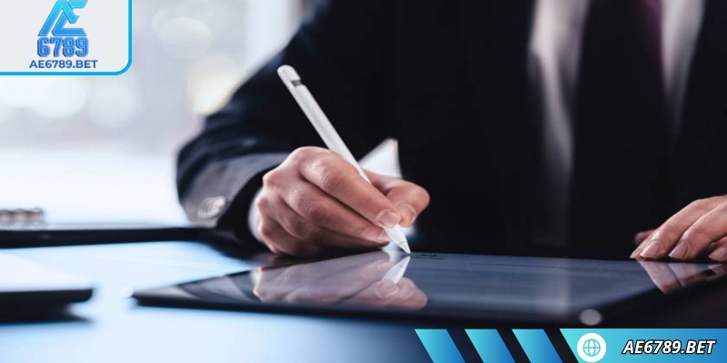 Phải xác nhận thông tin hợp lệ mới gửi yêu cầu đăng ký AE6789