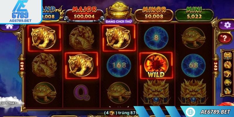 Giao diện của game là một cảnh quan kỳ ảo