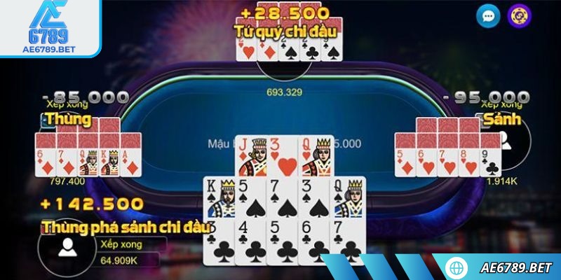 Các trường hợp đặc biệt này tạo nên cao trào cho trò chơi