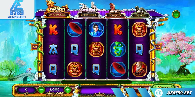 Cấu trúc game gồm 5 cuộn